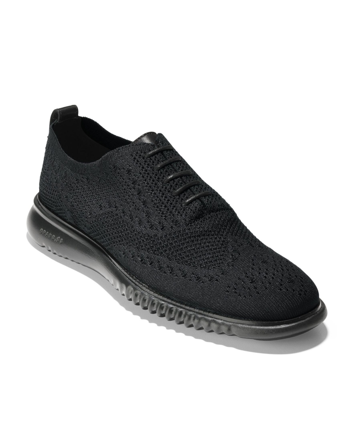 Cole Haan Men's 2.zerogrand Stitchlite Oxford Shoes In Black,black