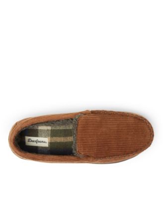 Niles Corduroy Moccasin Slippers 