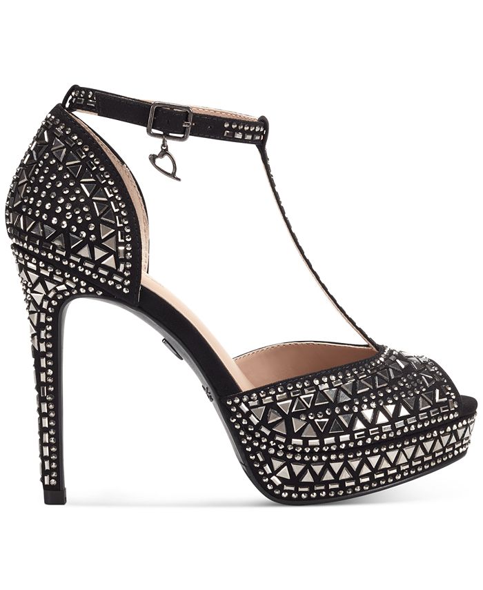 Thalia Sodi Women's Chace Embellished Platform Pumps Macy's
