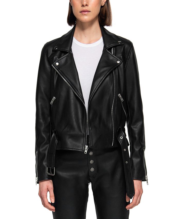 Dauntless Faux Leather Paige Biker Jacket - Macy's