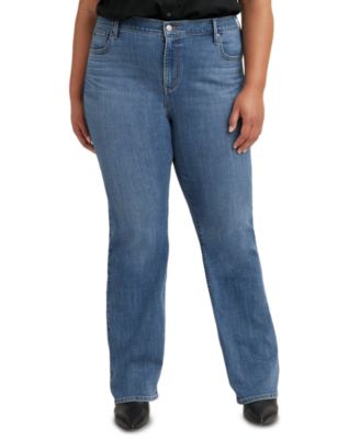 macys plus size levis