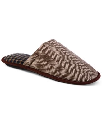 macy's isotoner men's slippers