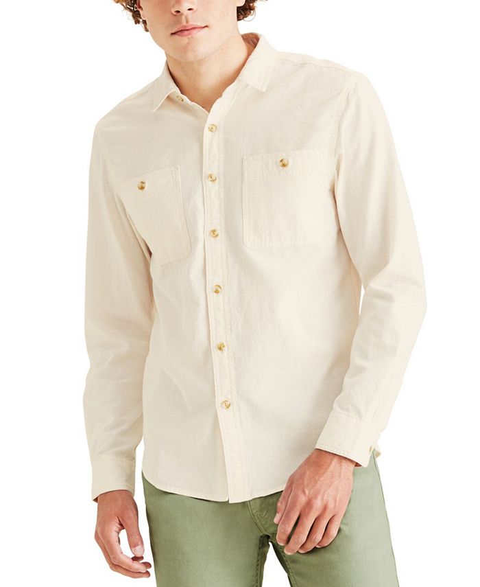 Dockers Men's Two-Pocket Plaid Shirt & Reviews - Casual Button-Down ...