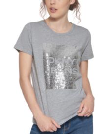 Sequin Logo T-Shirt