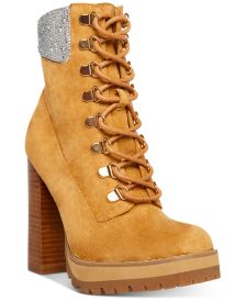 Train-R High-Heeled Lug Sole Booties