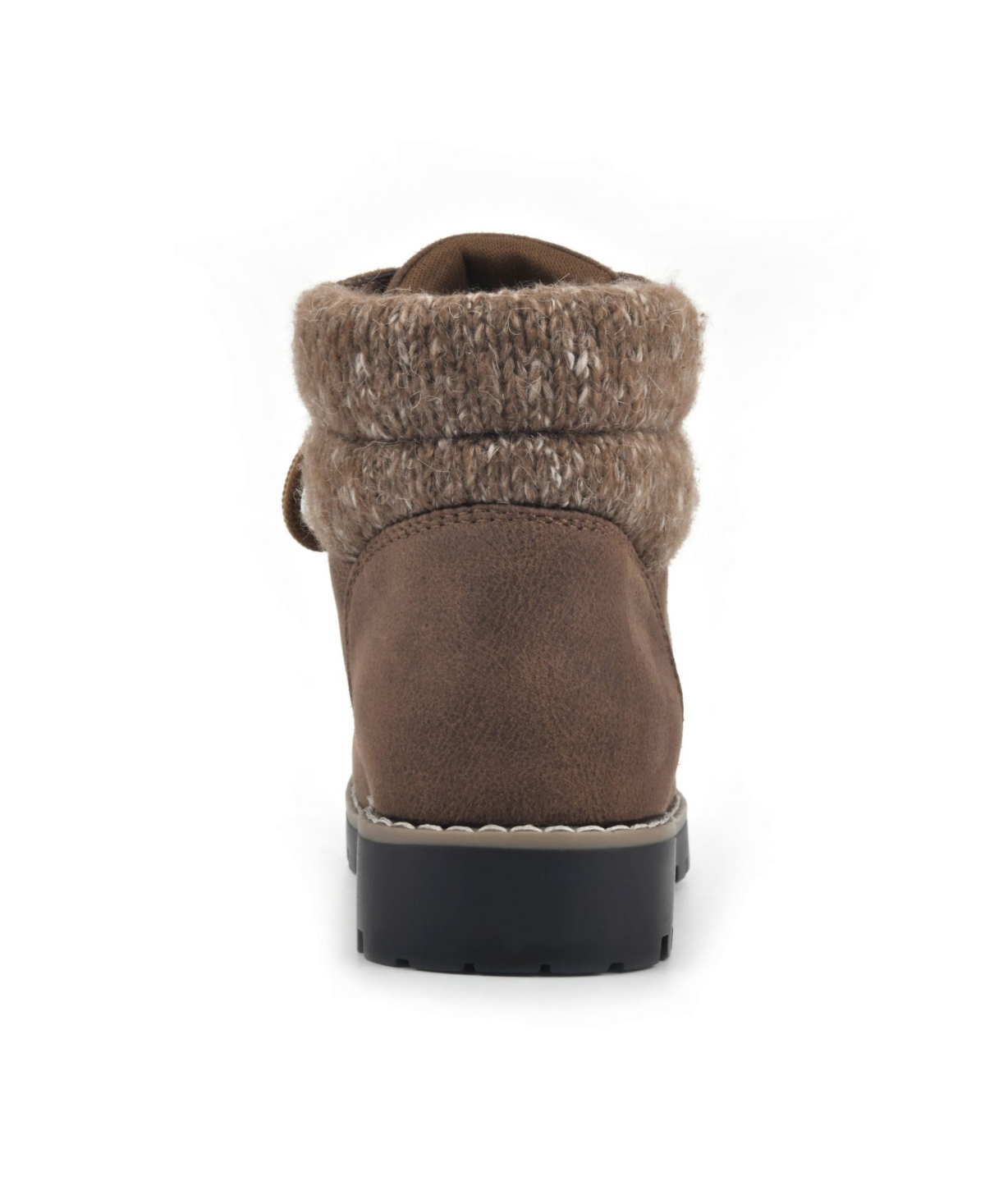 Cliffs By White Mountain Pathfield Womens Knit Lace-up Ankle Boots In Multi