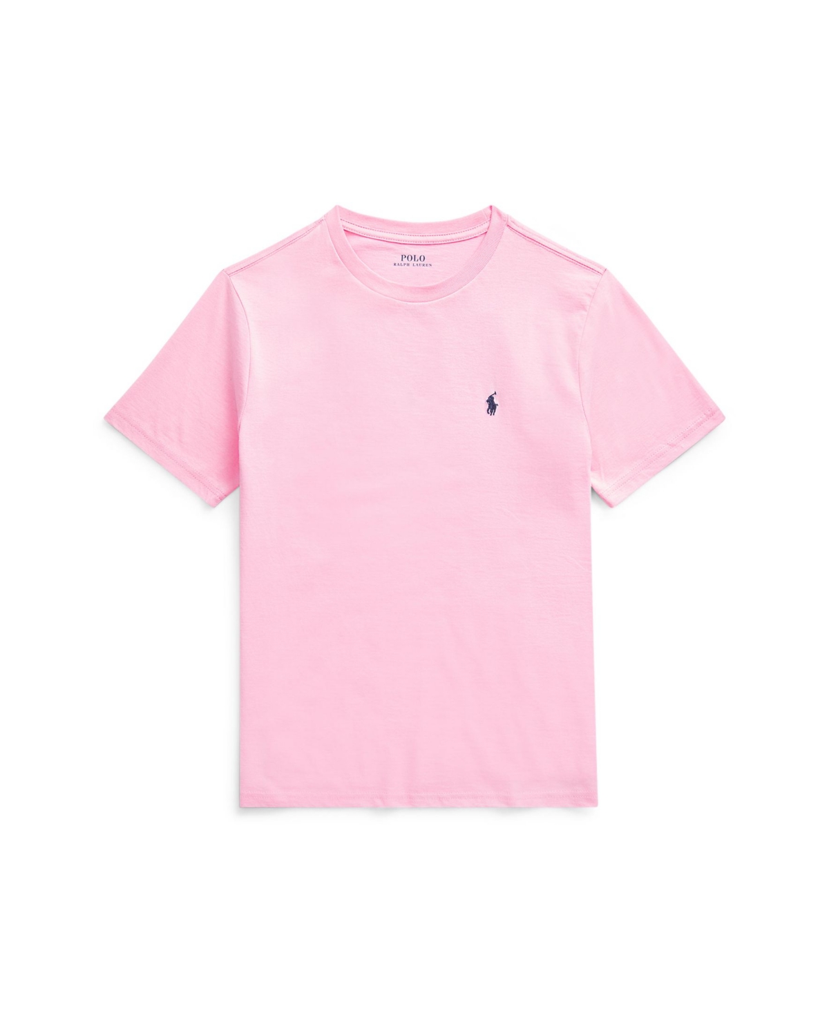 Polo Ralph Lauren Kids' Big Boys Cotton Jersey V-neck T-shirt In Carmel Pink
