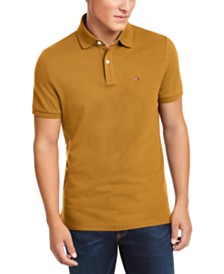 Tommy Hilfiger Men's Custom-Fit Ivy Polo & Reviews - Polos - -