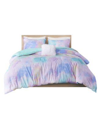Cassiopeia Watercolor Tie Dye Comforter Sets