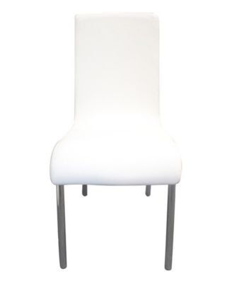 Bailee Modern Faux Leather Side Chairs, Set of 4