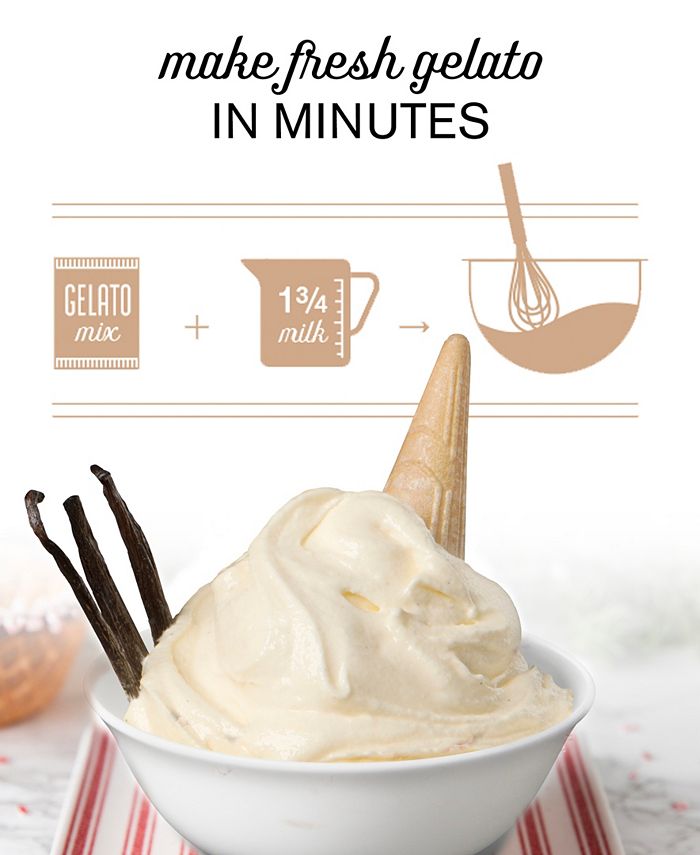 Franzese Vanilla Authentic Italian Gelato Mix, 2 Box Gift Set Macy's