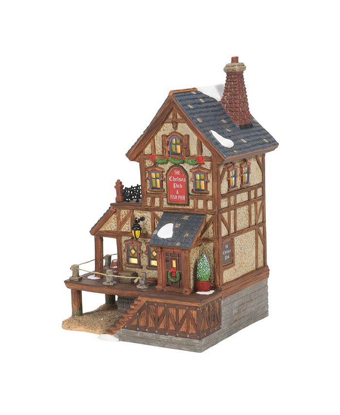 Department 56 Dickens' Village Chelsea On the Thames Pub Macy's