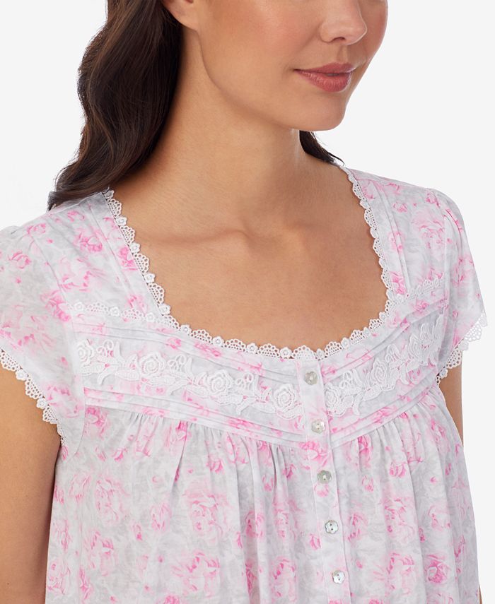 Eileen West FloralPrint Waltz Nightgown Macy's