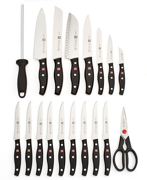J.A. Henckels Zwilling Twin Signature 19 Piece Cutlery Set & Reviews Cutlery & Knives