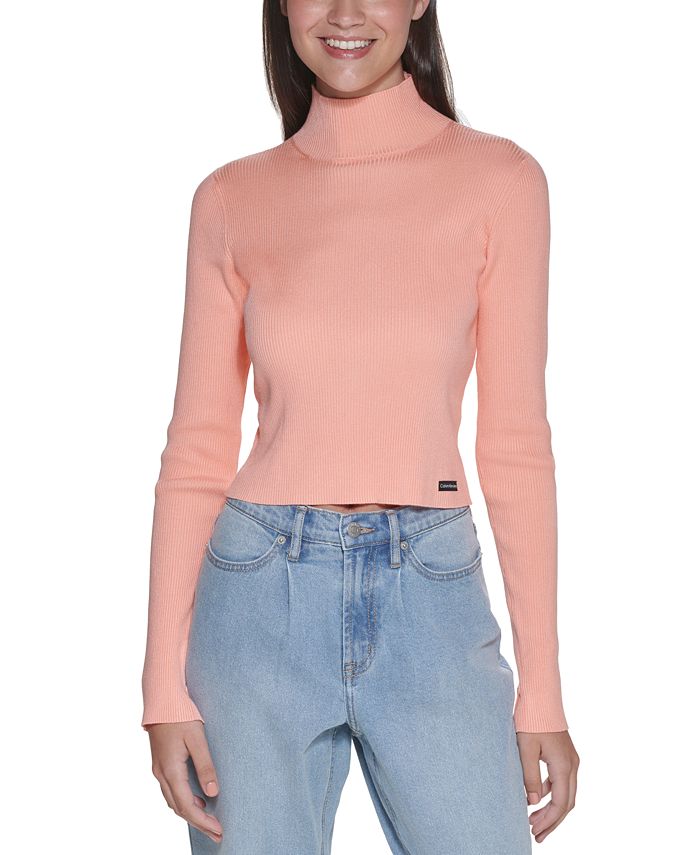 Calvin Klein Jeans - Ribbed Mock-Neck Sweater