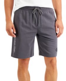 Men's Monogram Logo French Terry Drawstring Shorts