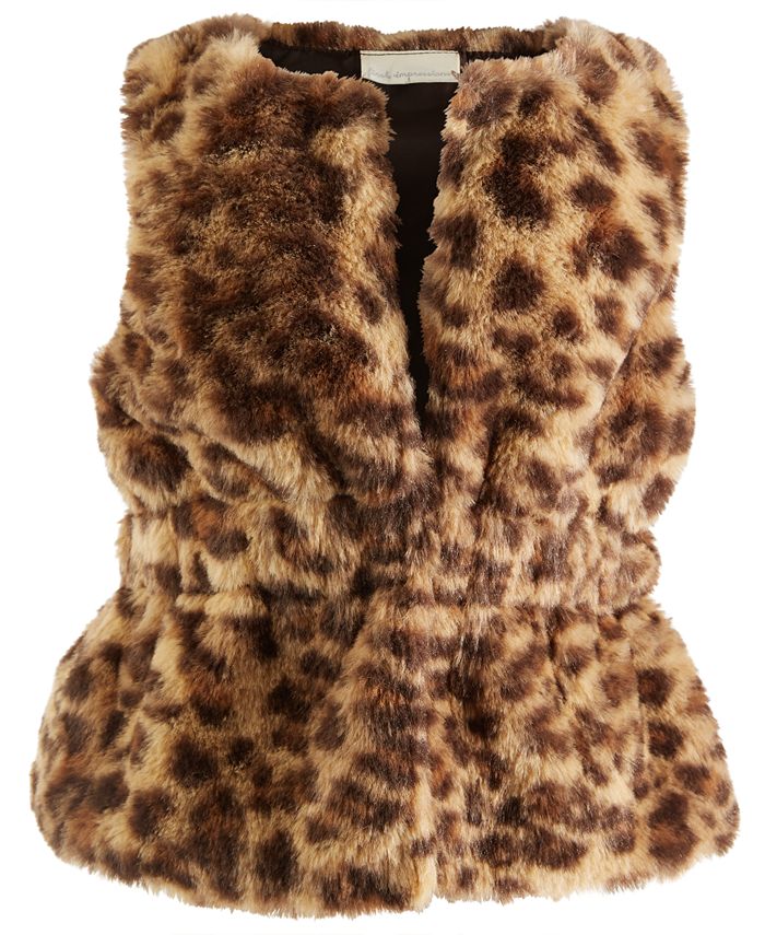 Baby leopard cheap vest