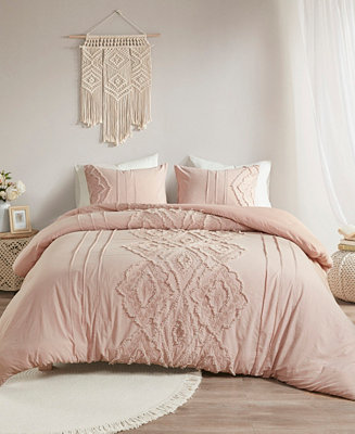 Madison Park Margot 3 Piece Cotton Comforter Set, Full/Queen & Reviews - Comforter Sets - Bed & Bath - Macy's