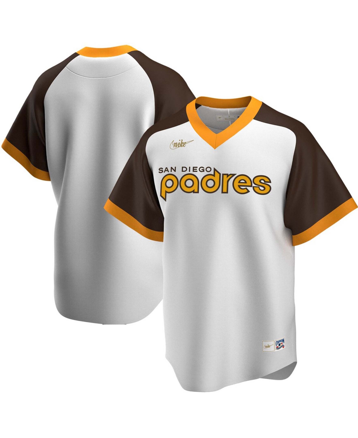 Men'sSan Diego Padres Home Cooperstown Collection Team Jersey - White