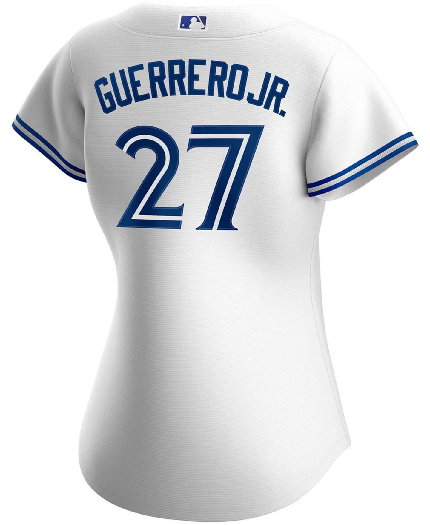 Женский топ Nike Vladimir Guerrero Jr. White Toronto Blue Jays Home Replica Player Jersey — фото 2
