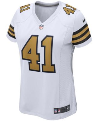 Women's Alvin Kamara White New Orleans Saints Alternate Game Player Jersey