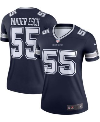 Women's Nike Leighton Vander Esch Navy Dallas Cowboys Game Player