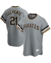 Men's Pittsburgh Pirates Kent Tekulve Majestic Black Wordmark Name & Number  T-Shirt