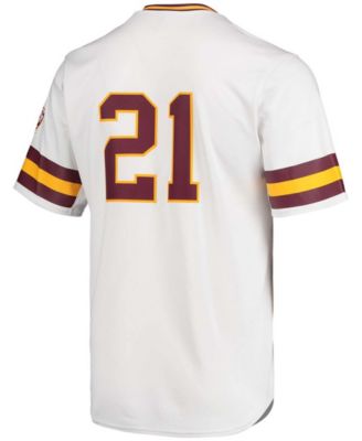 Men's White Arizona State Sun Devils Replica Baseball Jersey