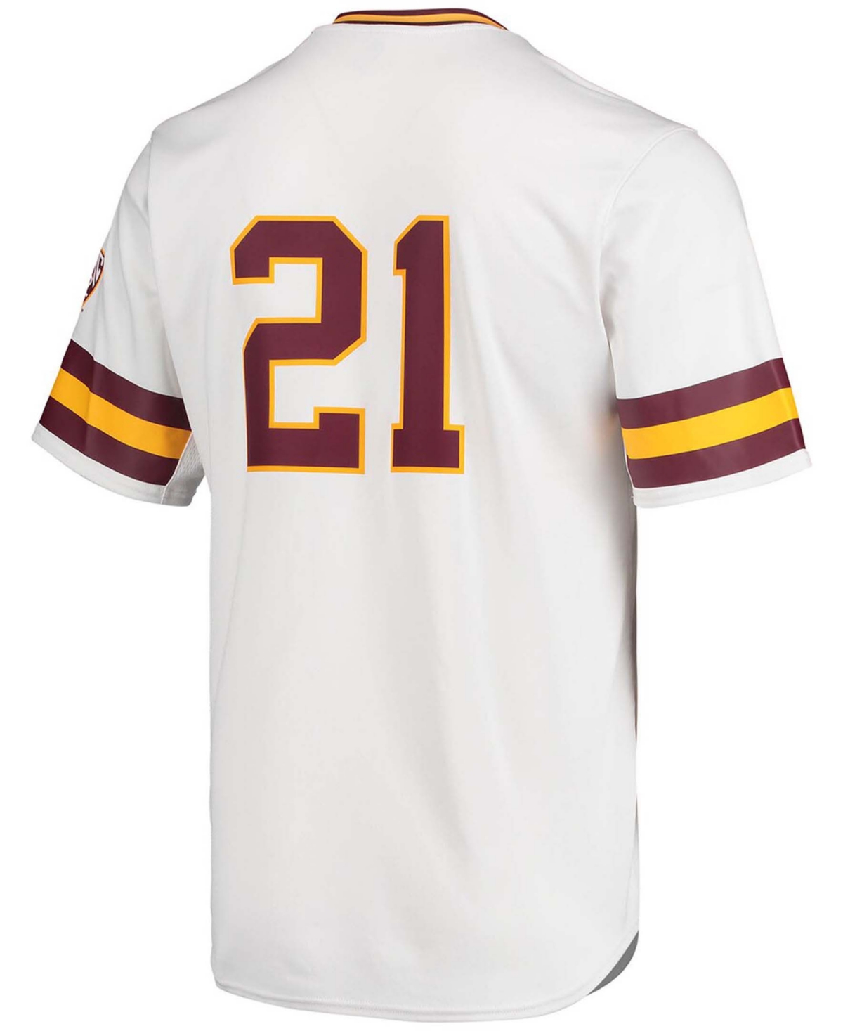 Men'sArizona State Sun Devils Replica Baseball Jersey - White