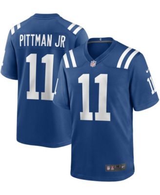 Nike Men's Michael Pittman Jr. Royal Indianapolis Colts Player Game Jersey  - Macy's