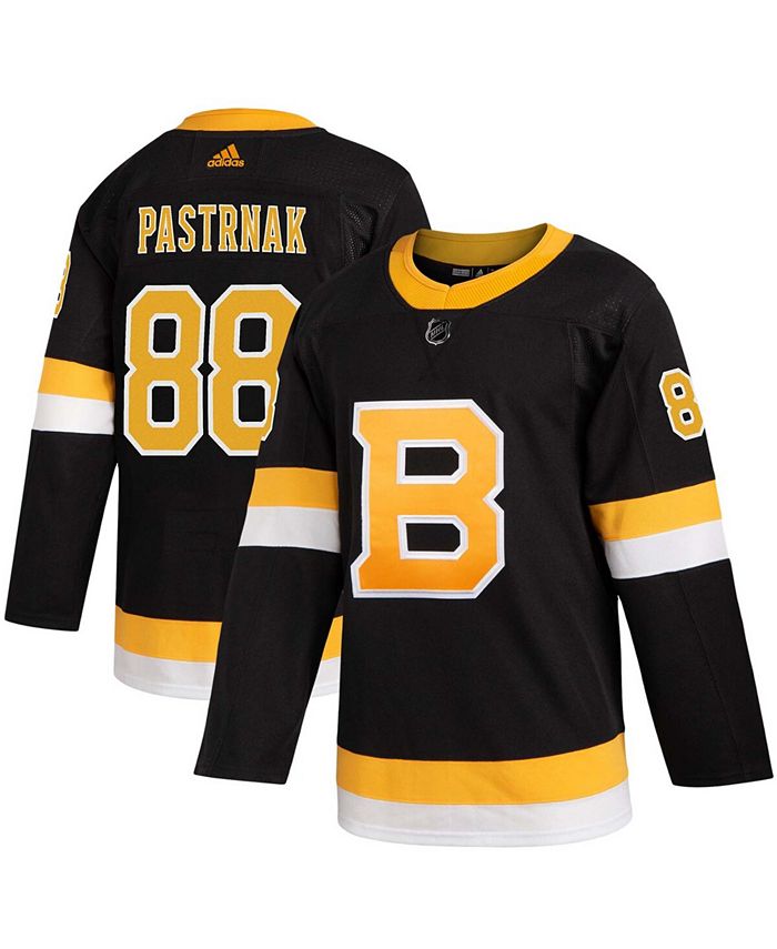 David Pastrnak Signed Boston Bruins Black Adidas Authentic Third