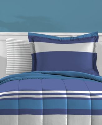 Rugby Stripe 5-Pc. Comforter Set, Twin