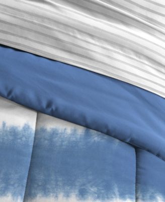 Tie Dye Stripe 5-Pc. Comforter Set, Twin