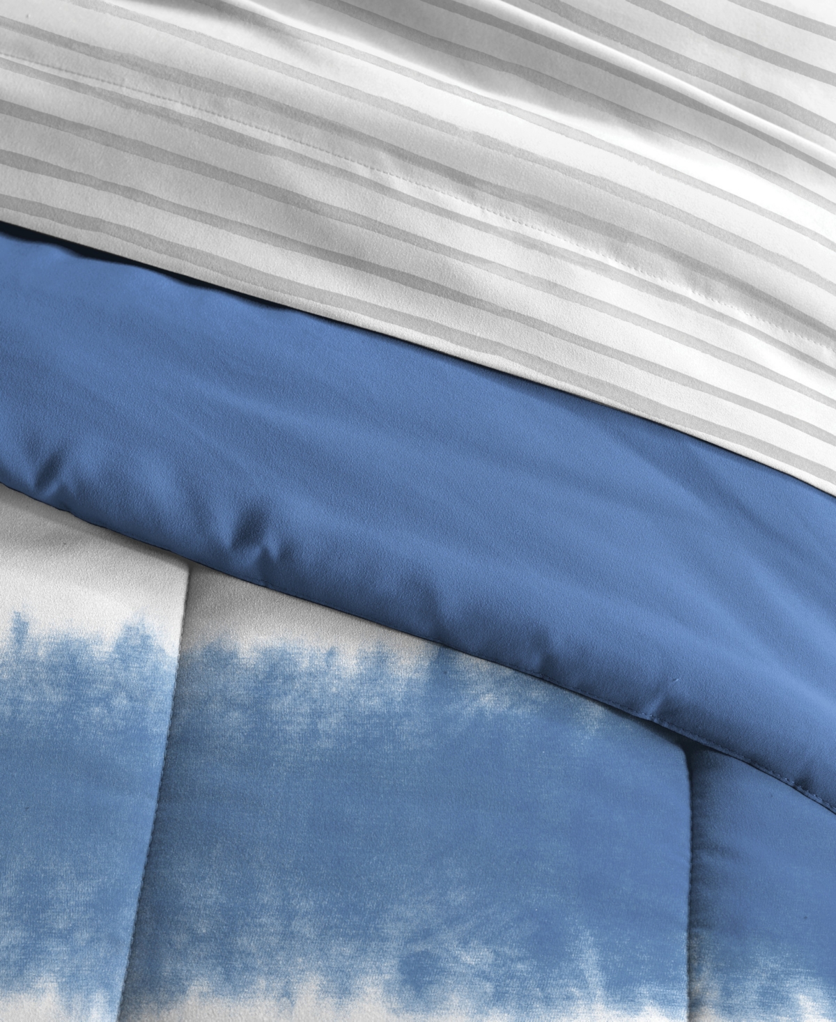 Dream Factory Tie Dye Stripe 5-Pc. Comforter Set, Twin