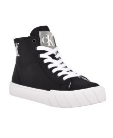 Women's Debz Logo High Top Lace-Up Sneakers