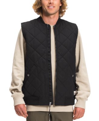 north face quilted vest