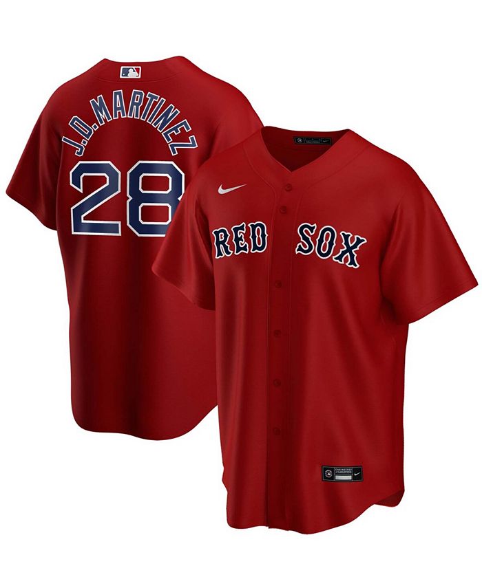 Nike Men's J.D. Martinez Red Boston Red Sox Alternate Replica
