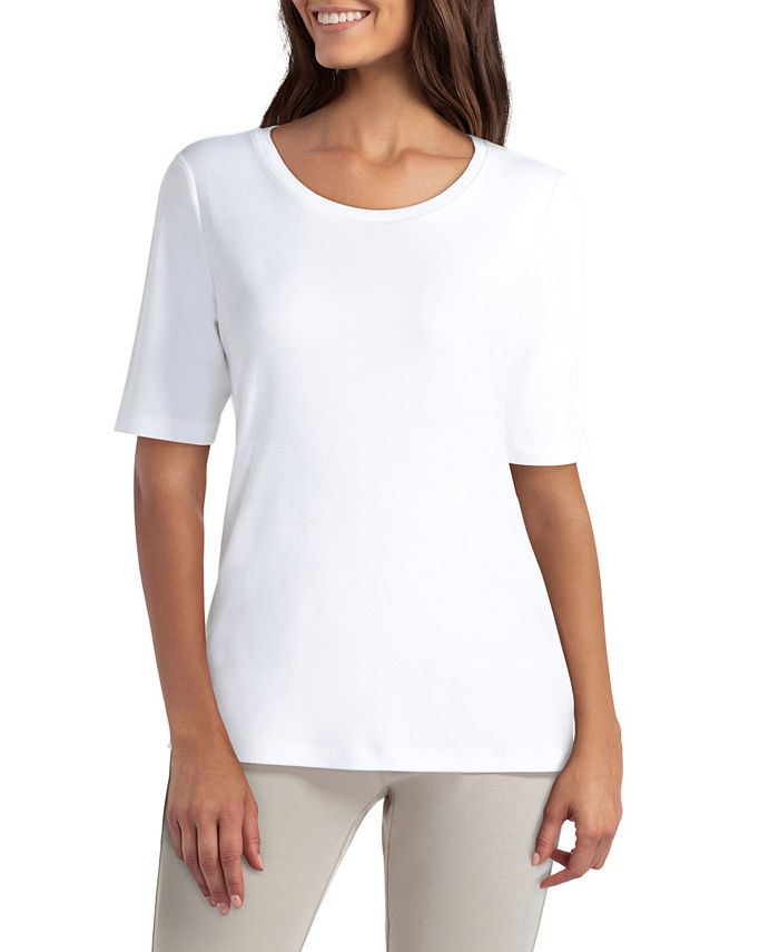 Macy's elbow sale sleeve top