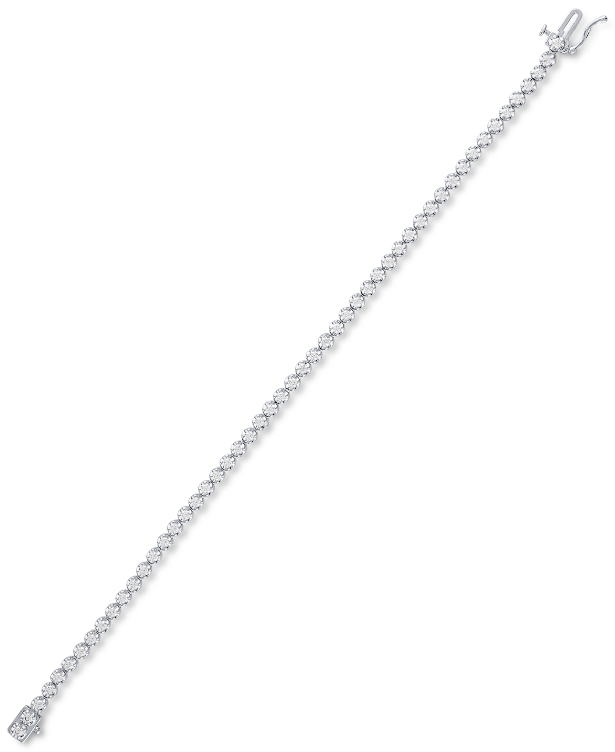 Igi Certified Diamond Tennis Bracelet (2 ct. t.w.) in 14kor 14k Yellow Gold - White Gold