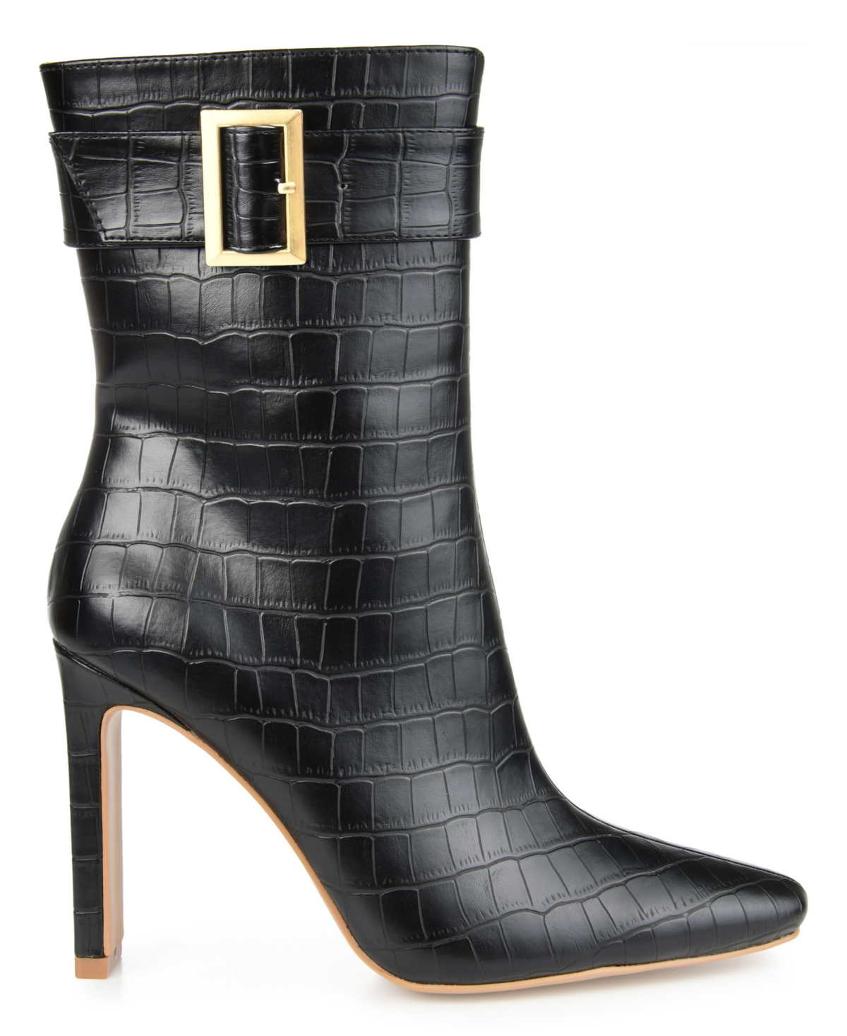 Journee Collection Women's Elanie Croc Booties
