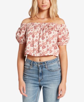 cold shoulder junior tops