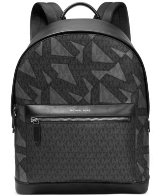 Michael Kors - Men's Oversized MK Signature Bi-Scale Intarsia Backpack