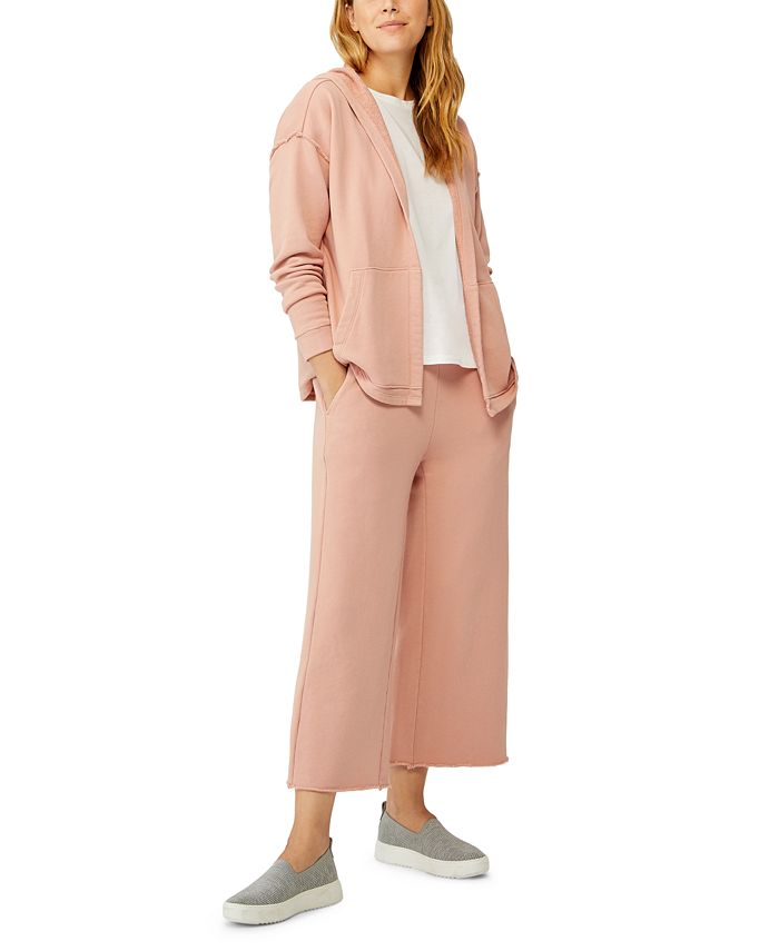 Eileen Fisher Cotton Boxy Hoodie Macy's