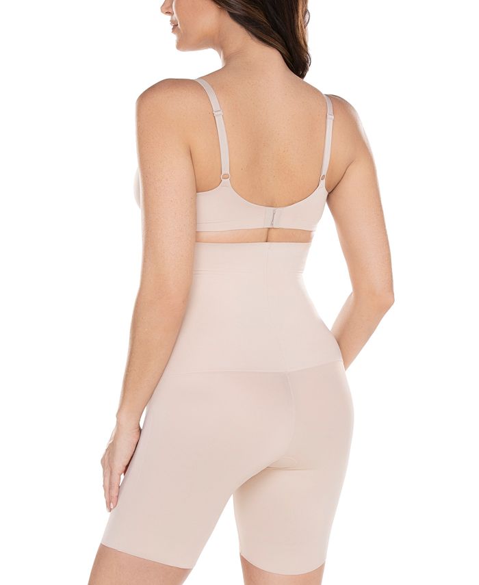 Miraclesuit - Women's Comfy Curves Hi-Waist Thigh Slimmer Shapewear