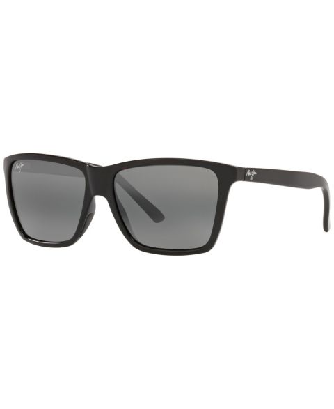 Мужские солнцезащитные очки Maui Jim Polarized Sunglasses, MJ000672 Cruzem 57, цвет: Чёрный