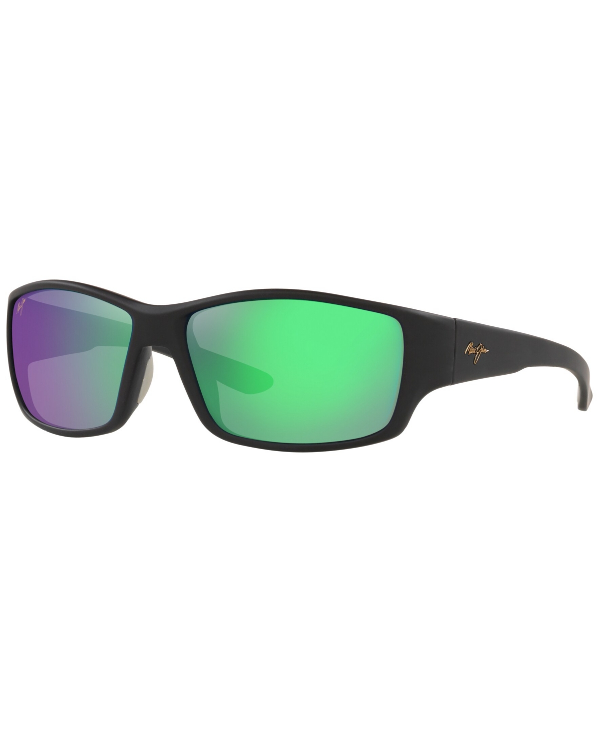 Men's Polarized Sunglasses, MJ000673 Local Kine 61 - Black Green
