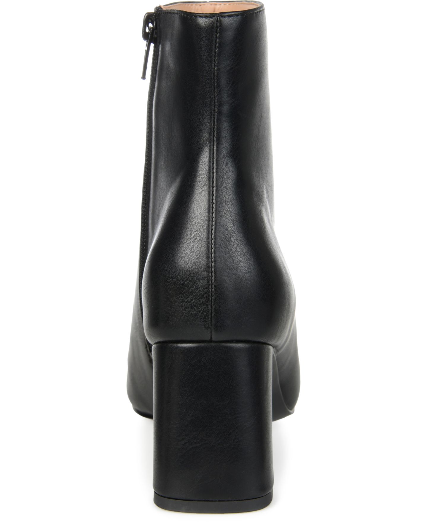 Женские ботинки Journee Collection Haylinn Block Heel Dress Booties, цвет: Чёрный — фото 3