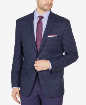 macys navy blazer