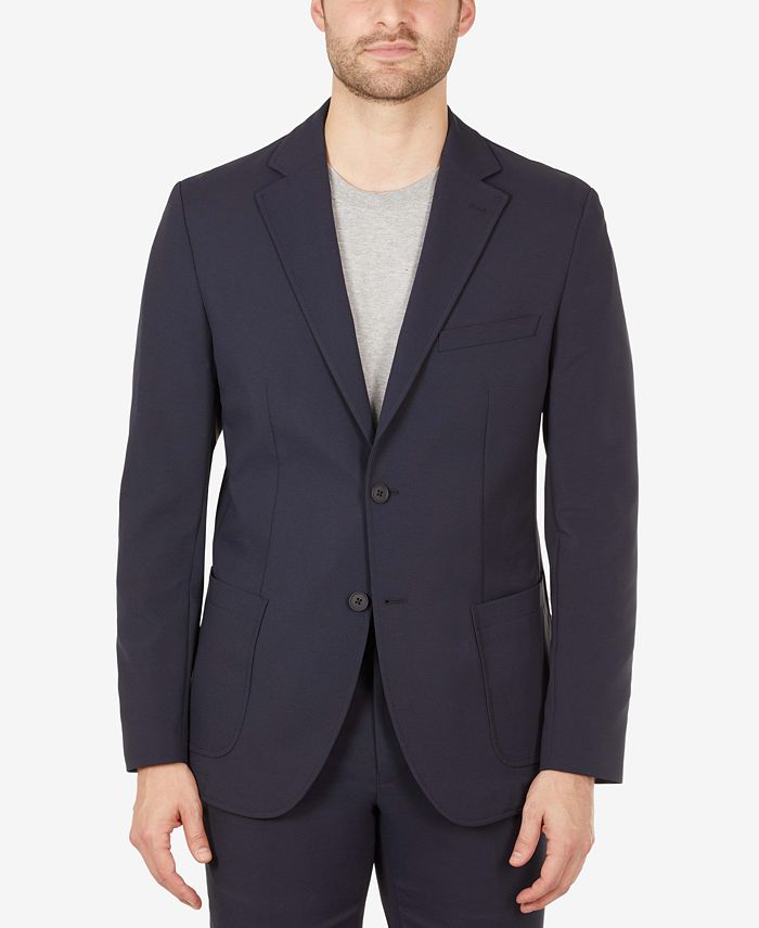 Michael Kors MKTECH Men's Solid Modern-Fit Suit Jacket - Macy's
