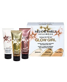 Glow Girl Gleam On The Go Gleam Face & Body Radiance 3-Pc. Kit
